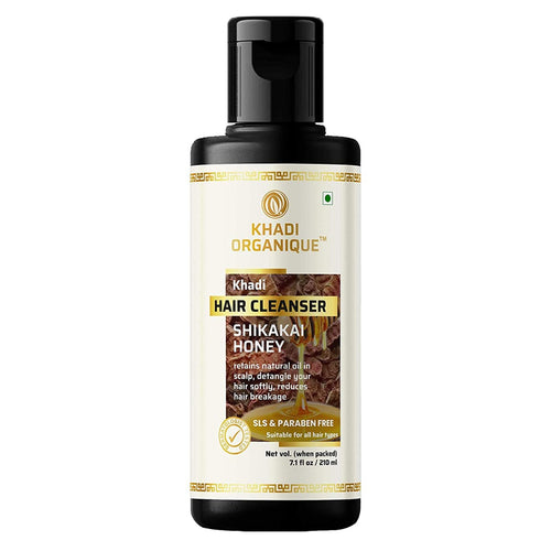 Khadi Organique Shikakai & Honey Hair Cleanser 210 ml