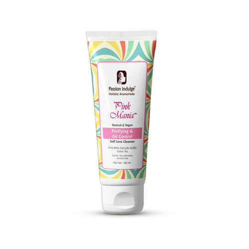 Passion Indulge Pink Mania AHA BHA Purifying & Oil Control Face Cleanser 100 ml