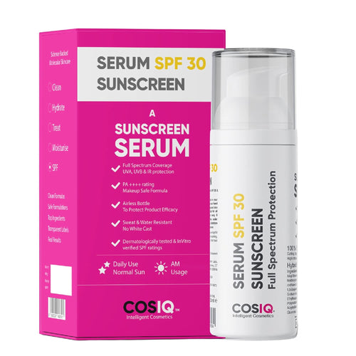 CosIQ Daily Use Sunscreen Serum SPF 30 PA++++ Broad Spectrum