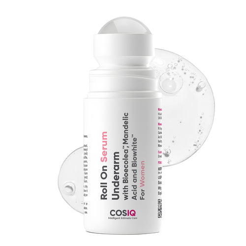 CosIQ Brightening Underarm Roll On Serum for Women, 40ml