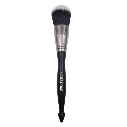 Majestique Highlighter Powder Brush Soft Dense Synthetic Bristles 1 Piece