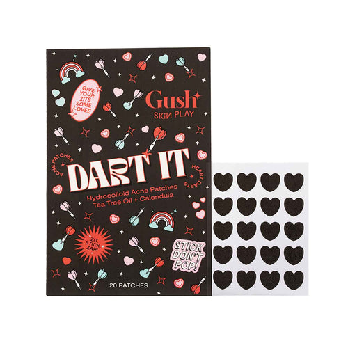 Gush Beauty Dart It Black Heart Hydrocolloid Pimple Patches 1 Piece