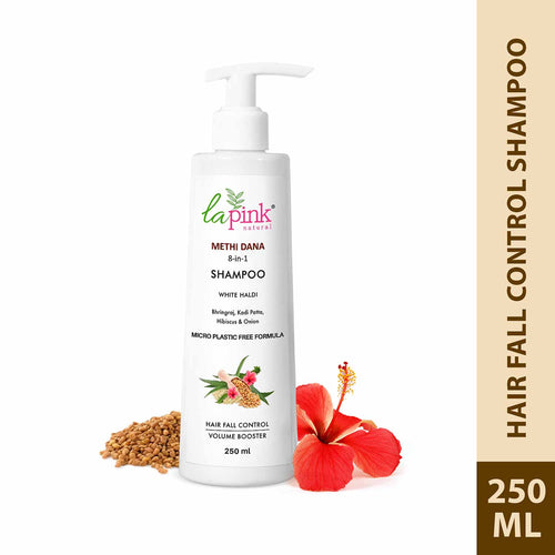 La Pink Methi Dana 8-In-1 Shampoo For Hair Fall Control 250 ml