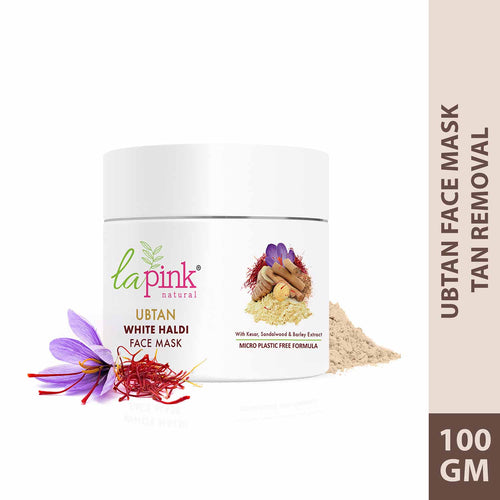 La Pink Ubtan White Haldi Face Mask 100 gm