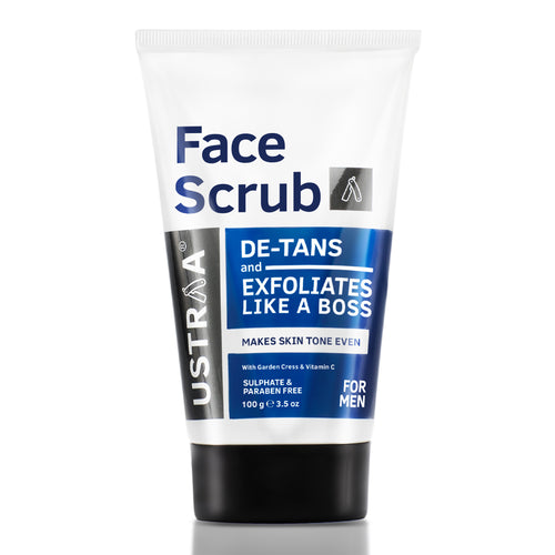 Ustraa De-Tan Face Scrub For Men 100 gm