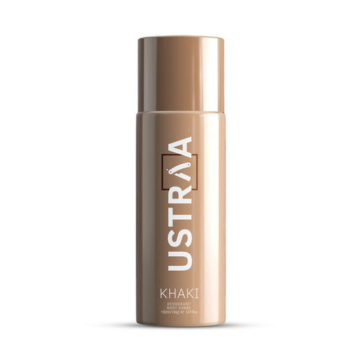 Ustraa Khaki Deodorant Body Spray For Men 150 ml