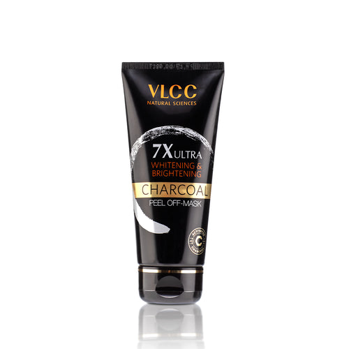 VLCC 7X Ultra Whitening & Brightening Charcoal Peel Off Mask 100 gm