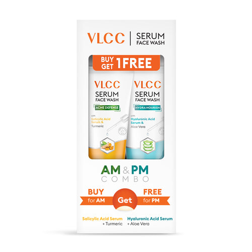 VLCC Acne Defense and Hydra Nourish Serum Face Wash 300 ml