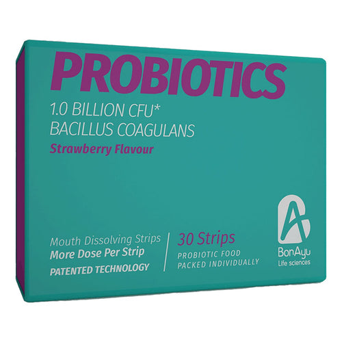 BonAiyu Health Probiotics Mouth Dissolving Strips For Men And Women 30 Strips