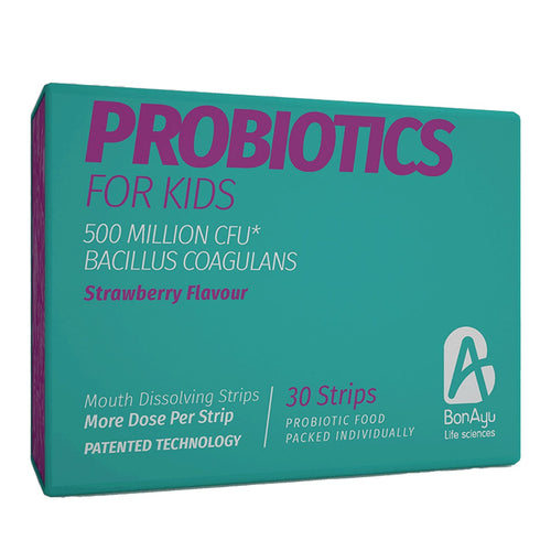 BonAiyu Health Probiotics Mouth Dissolving Strips For Kids 30 Strips