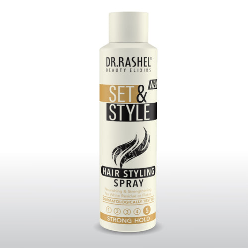 DR.RASHEL Beauty Elixirs Hair Setting Spray – Strong Hold & Shine Finish (250ML)