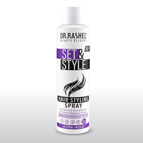 DR.RASHEL Beauty Elixirs Hair Setting Spray – Ultra Hold for Long-Lasting Styles (250ML)