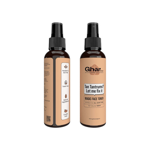Ghar Soaps Magic Face Toner(Sandalwood & Saffron) 100 ml