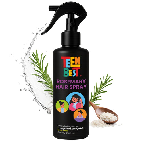 HealthBest Teen Rosemary Water Spray For Hair Fall Control Shine & Strong Roots 200ml