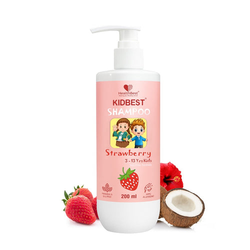 HealthBest Kidbest Strawberry Shampoo 200ml