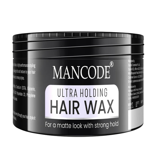 Mancode Ultra Holding Matte Finish & Strong Hold Hair Wax - 100 ml