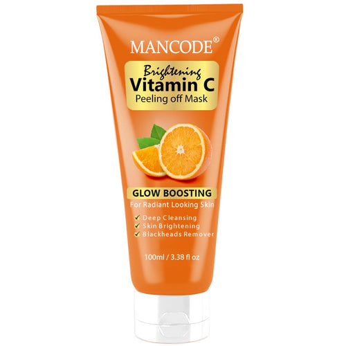 Mancode Brightening Vitamin C Peel Off Mask For Deep Cleansing - 100 ml