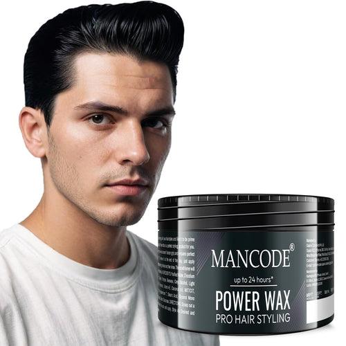 Mancode Power Wax Pro Strong Hold Natural Finish Hair Styling Cream For Men - 100 ml