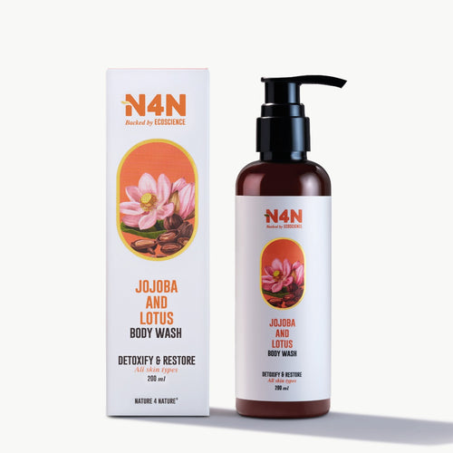 N4N Body Wash 200 ml | Jojoba And Lotus | Detoxify & Restore