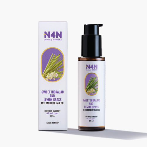 N4N Sweet Indrajao And Lemon Grass Anti Dandruff Hair Oil 100 ml