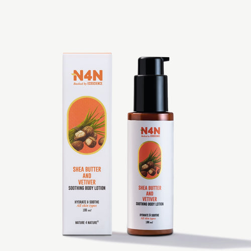 N4N Shea Butter And Vetiver Soothing Body Lotion 100 ml