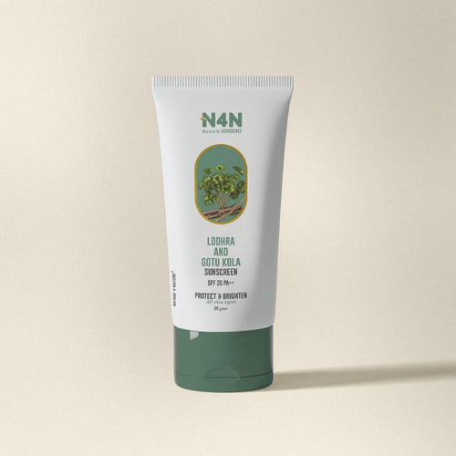 N4N Lodhra And Gotu Kola Sunscreen SPF35 PA++ 50 gm