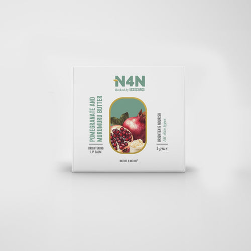 N4N Pomegranate And Murumuru Butter Brightening Lip Balm 5 gm