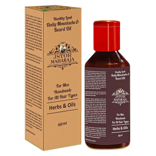 JSTOR Healthy Look Daily Moustache & Beard Oil 60 ml