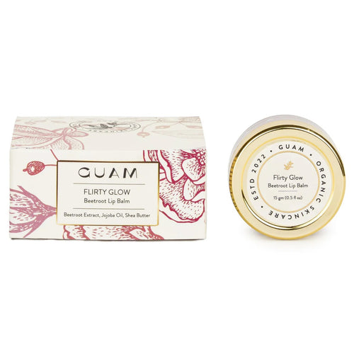GUAM Skincare Flirty Glow Beetroot Lip Balm 15 gm