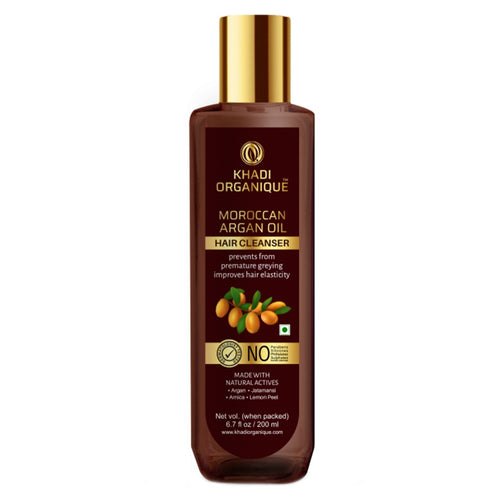 Khadi Organique Moroccan Argan Oil Hair Cleanser 200 ml