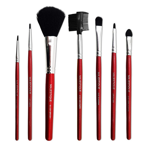 Majestique 8Pcs Makeup Brush Kit Eyes And Lips Beautifier Kit