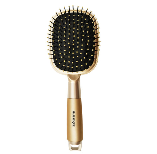 Majestique Detangling Paddle Brush Golden 1 Piece