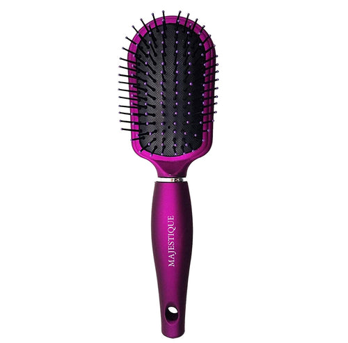 Majestique Detangler Hair Brush Purple 1 Piece