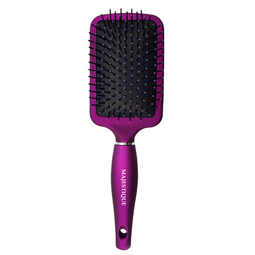 Majestique Paddle Hair Brush Purple 1 Piece