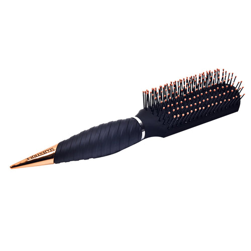 Majestique Slim Luxe Roller Brush For Exclusive Cone Tip Handle Black 1 Piece