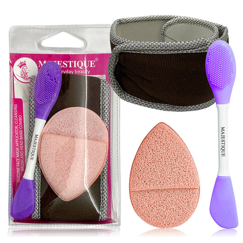 Majestique Face Mask Applicator Set Assorted 3 Pieces