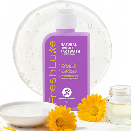 FreshLuxe Natural Brightening Face Wash for Men & Women 100 ml