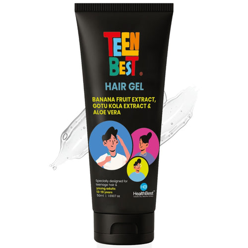 HealthBest Hair Gel For Teens Enriched With Banana Fruit Extract 50 ml