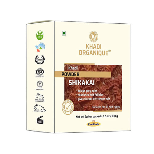 Khadi Organique Organic Shikakai Powder For All Hair Types 100 gm