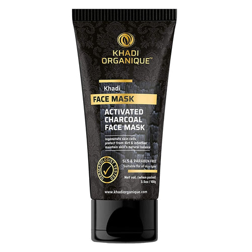Khadi Organique Activated Charcoal Face Mask 100 gm