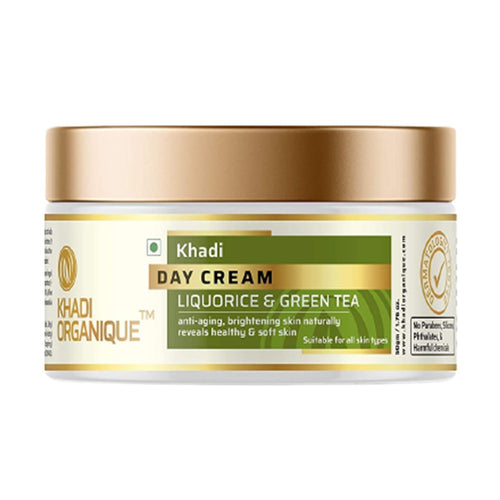 Khadi Organique Liquorice & Green Tea Day Cream 50 gm