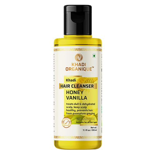 Khadi Organique Honey & Vanilla Hair Cleanser 210 ml