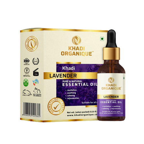 Khadi Organique Lavender Essential Oil 15 ml