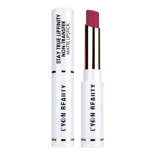 Lyon Beauty USA Stay True Lipfinity Non Transfer Matte Lipstick Shade 14 2.3 gm