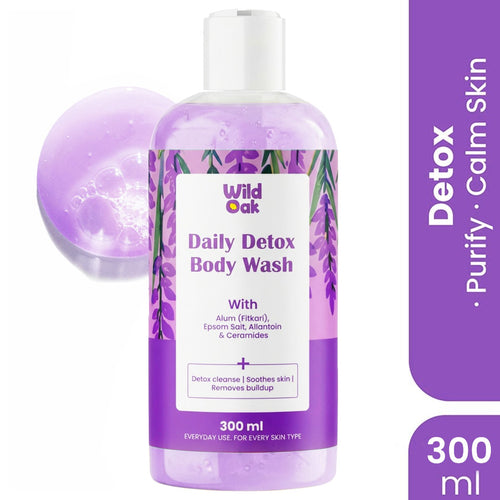 WildOak Fitkari & Epsom Salt Body Wash | 300ml
