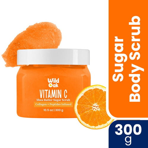WildOak Vitamin C Sugar Body Scrub | 300g