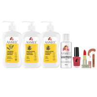 Asmee Hamper 8 Shampoo | Conditioner | Body Wash | Nail Polish | Lipstick | Sanitizer