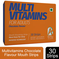 BonAiyu Health Immunity Essential Multivitamin Dietary Supplement Mouth Dissolving Strips For Men & Women 30 Strips