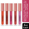 Asmee Liquid Matte lipstick Orange Lily | Maroon petunia | Raspberry pink | Fire Opal | Iris Purple