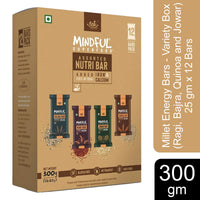 EAT Anytime Mindful Millet Energy Bars | Variety Box (Ragi| Bajra| Quinoa and Jowar)